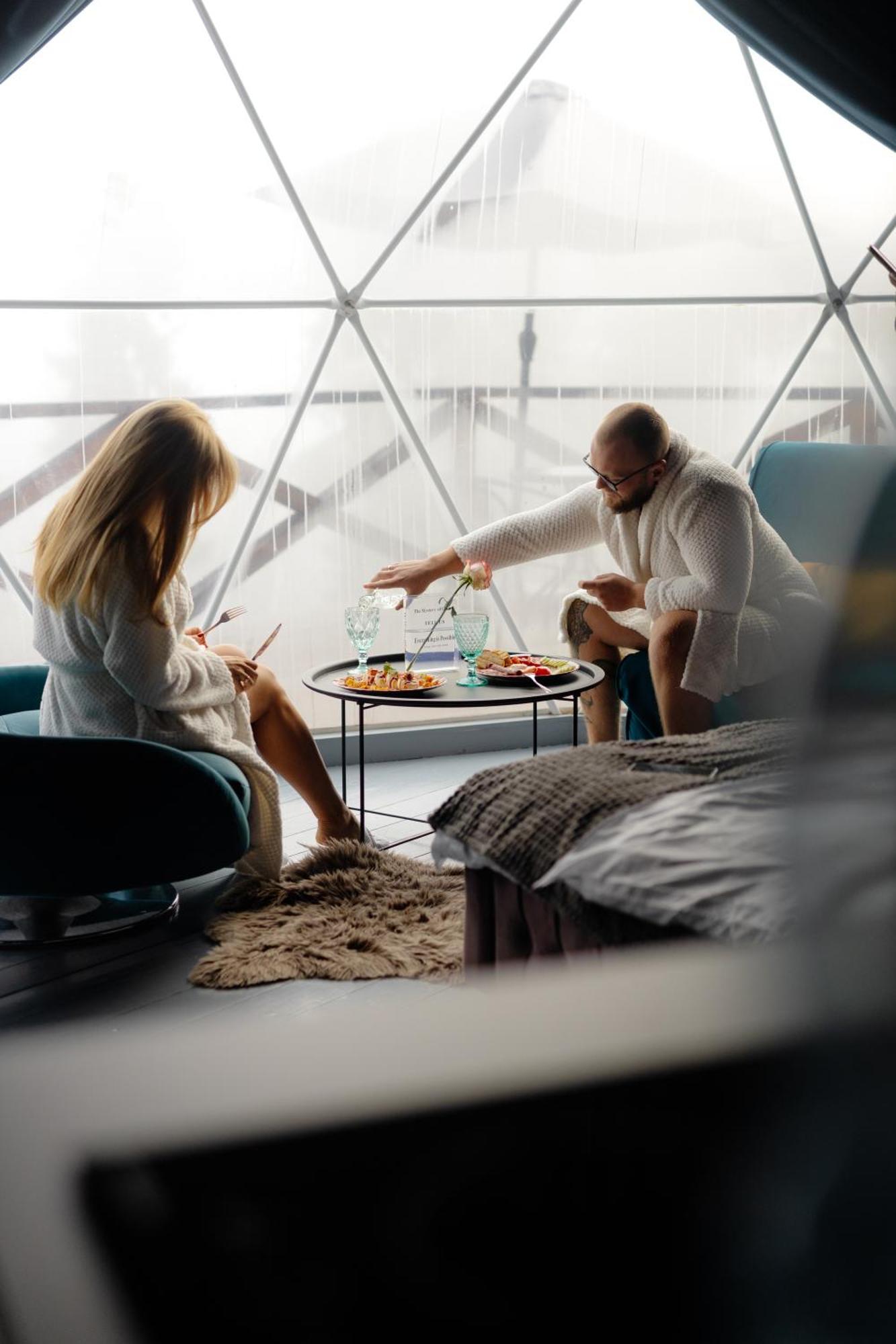 Villa Gm Eco Bubble Yablunytsya Esterno foto